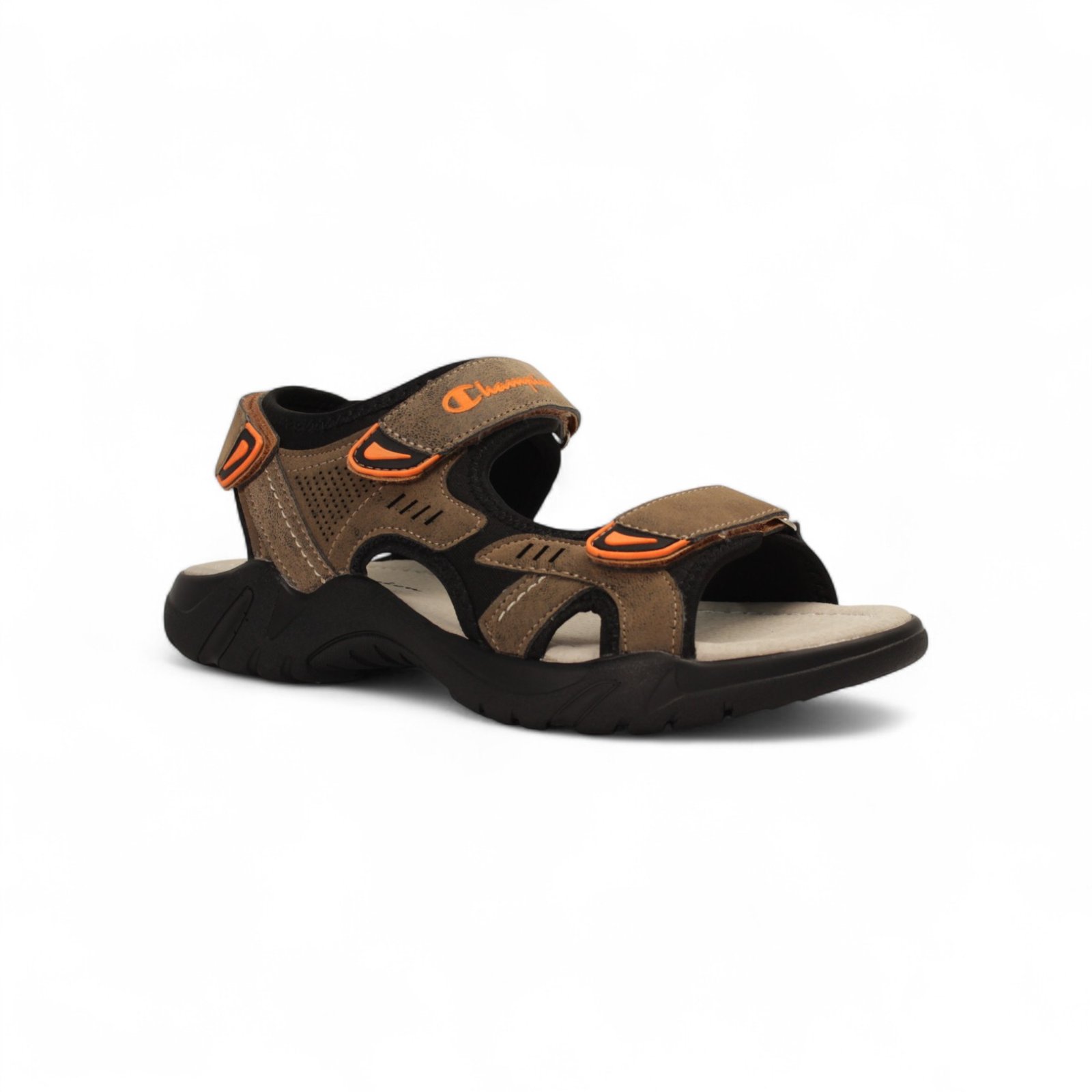 CHAMPION - Sandale MARRON / ORANGE – Image 2