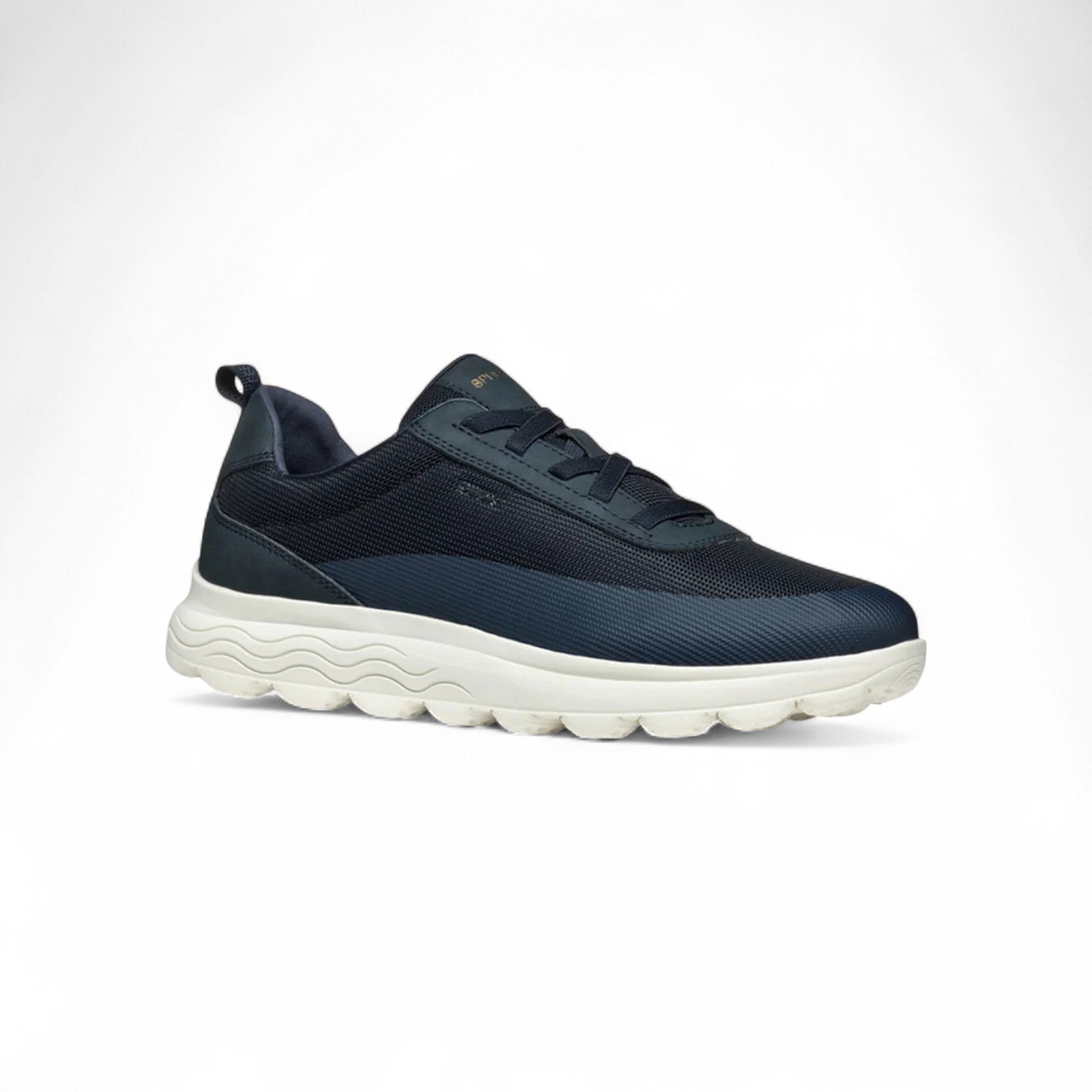 Geox Men's Navy Blue U Spherica A - Mesh + Nbk Synth Laced Fabric Sneaker – Image 2