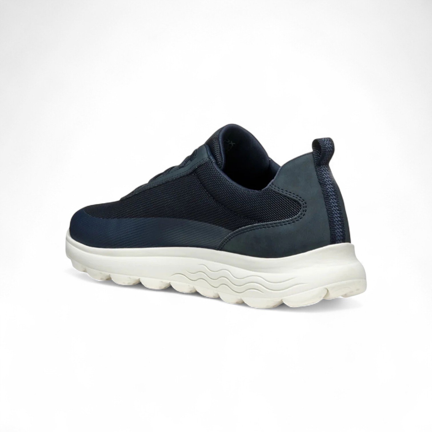 Geox Men's Navy Blue U Spherica A - Mesh + Nbk Synth Laced Fabric Sneaker – Image 3